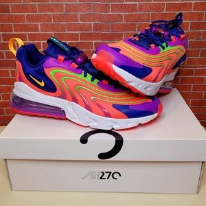 NEW Nike Air Max 270 React ENG Men's Laser Crimson